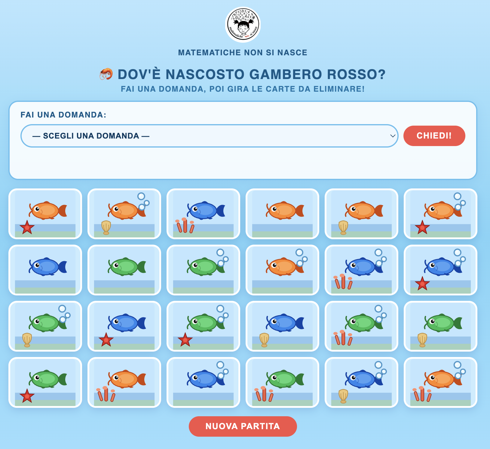 Dov’è nascosto Gambero Rosso?